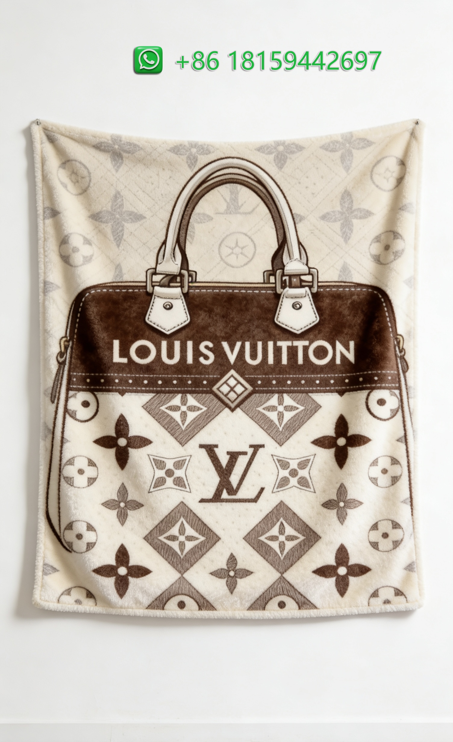 Louis Vuitton Throw Blankets